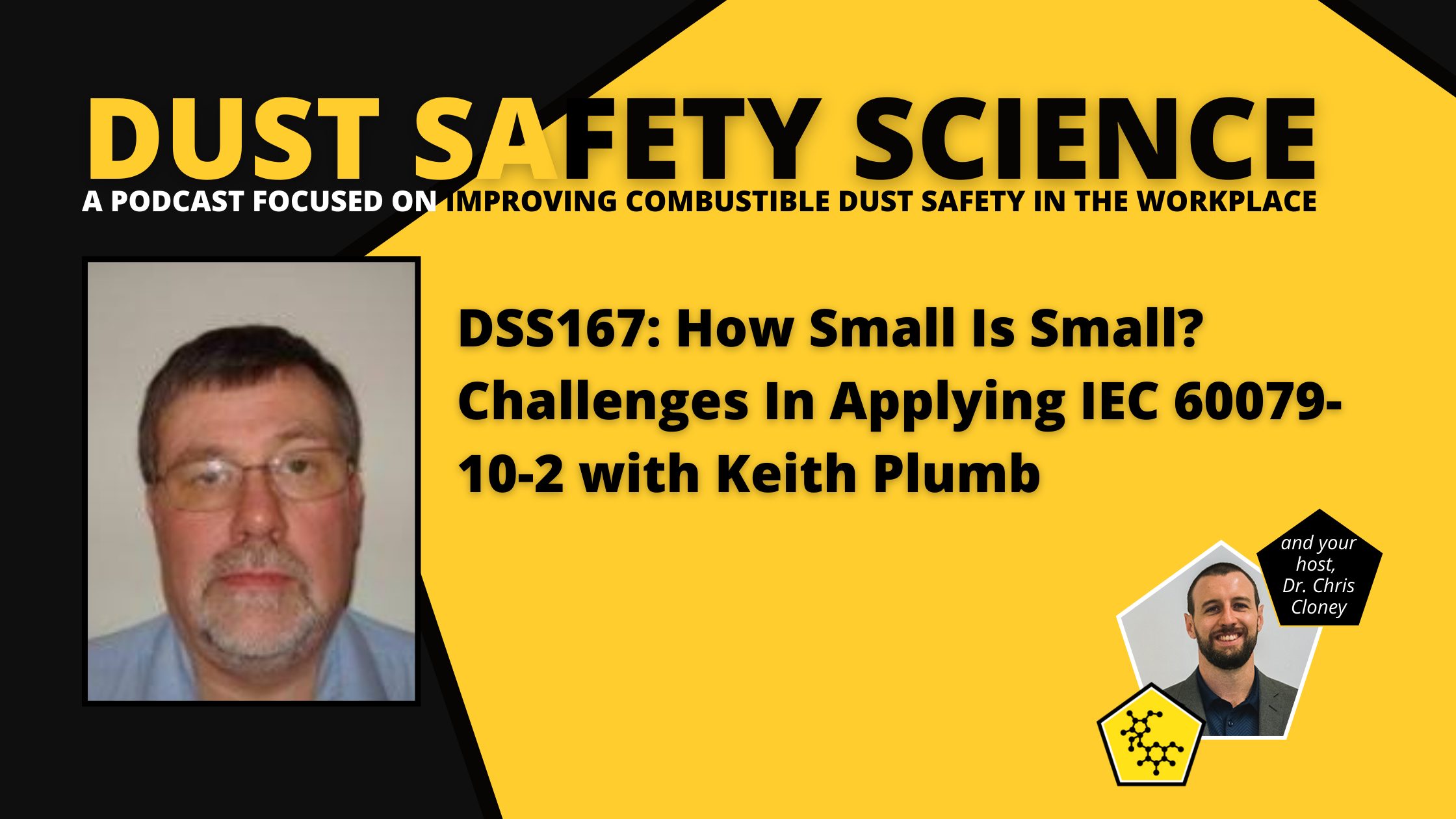 DSS167: How Small Is Small? Challenges In Applying IEC 60079-10-2 with  Keith Plumb - Dust Safety Science