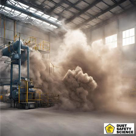 Combustible Dust Cloud in a Manufacturing facility