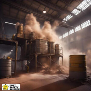 Combustible Dust Cloud and Hazard in Manufacturing Facility