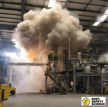 Combustible Dust Explosion in Dust Collector area of Manufacturing Facility