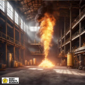 Combustible Dust Explosion in Manufacturing Facility