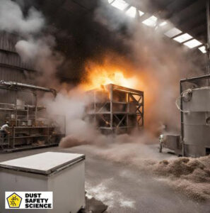 Combustible Dust Explosion in a Manufacturing Facility