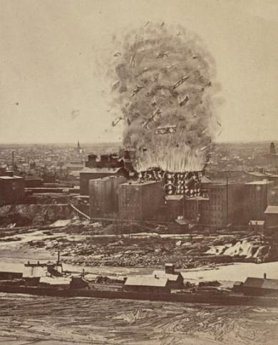 A Combustible Flour Dust Explosion at the The Washburn "A" Mill in 1878