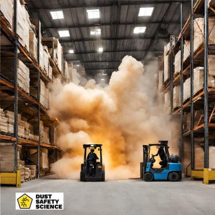 Combustible Dust Explosion in Storage Area of Manufacturing Facility