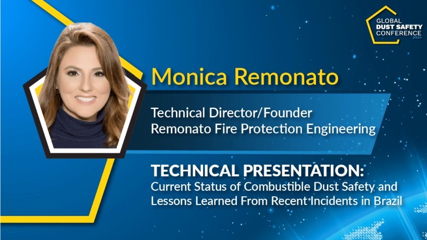 Monica Remonato, Engineer with Remonato Fire Protection Engineering based out of Curitiba, Brazil