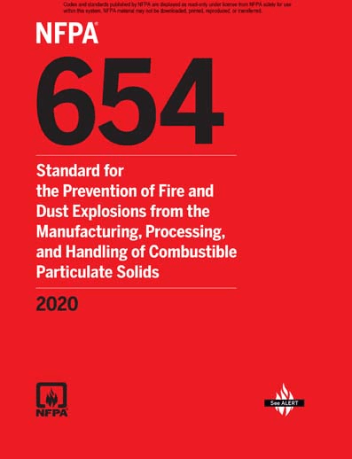 NFPA Guide and NFPA 654 Standard for Combustible Dust