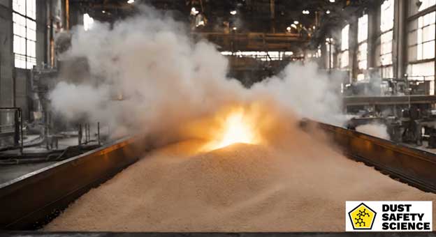 Combustible Dust Fire and Hazard in Flour Processing Facility