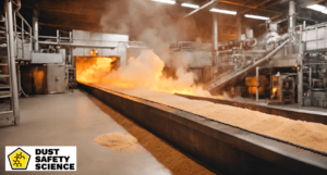 A Combustible Dust Explosion and Combustible Dust in a Food Processing Facility