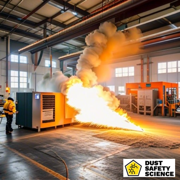 An Electrical Ignition Source, Creating a Dust Explosion, in a Manufacturing Facility