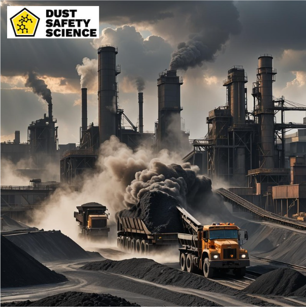 A picture of Concrete Dust and Coal Dust Exposure, at a Mining Facility