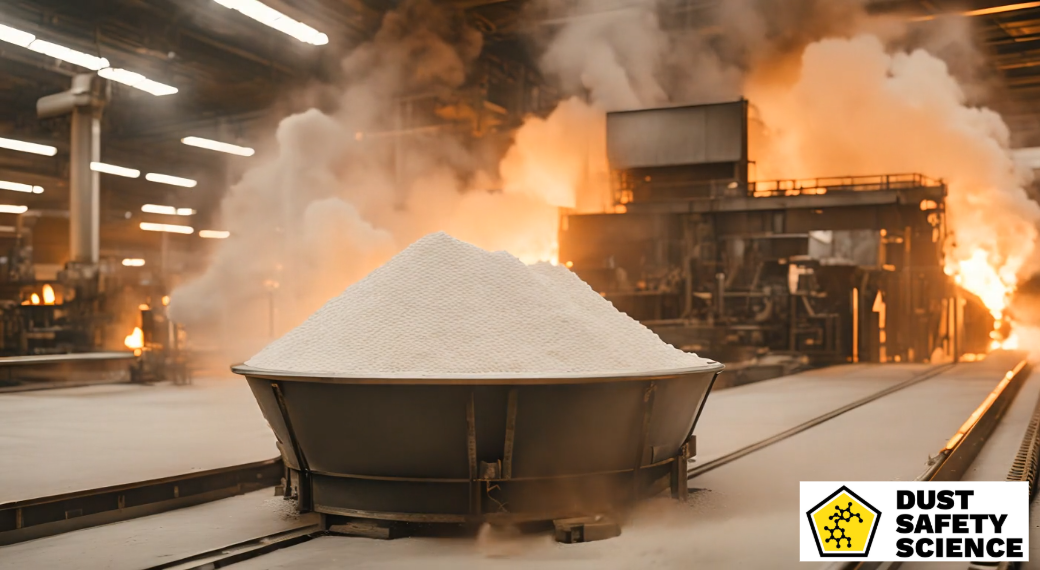 Combustible Baby Powder Dust, Dust Cloud, and a Dust Explosion in a Manufacturing Processing Facility