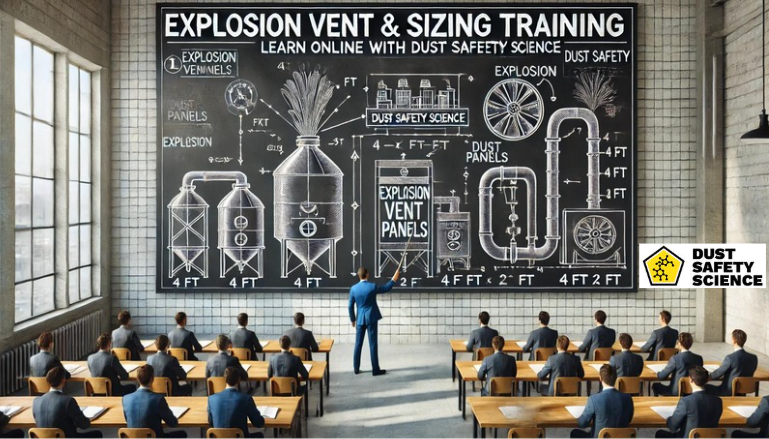 Explosion Vent and Sizing Training, with Dust Safety Science