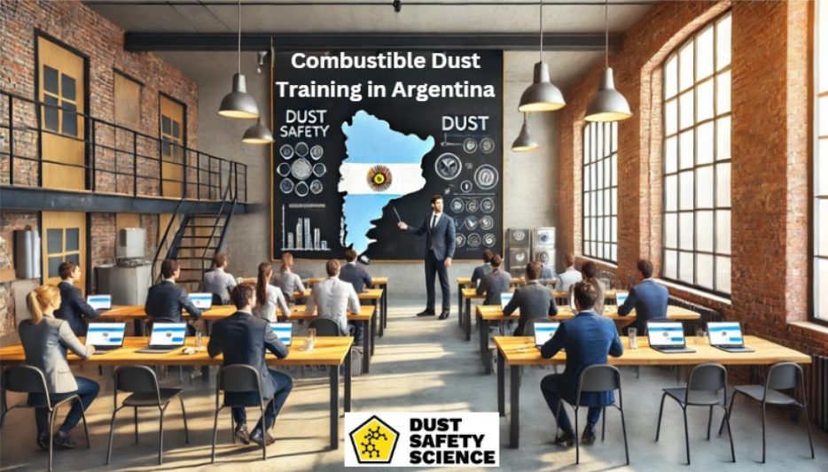 Combustible Dust Training in Argentina, with Dust Safety Science