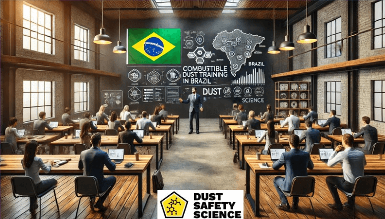 Combustible Dust Training in Brazil, with Dust Safety Science