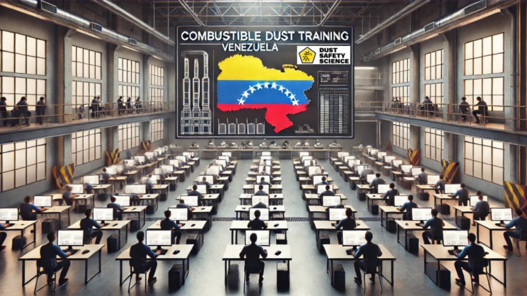 Combustible Dust Training in Venezuela, with Dust Safety Science