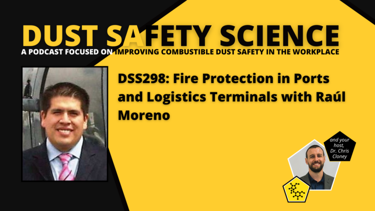 DSS298: Fire Protection in Ports and Logistics Terminals with Raúl Moreno